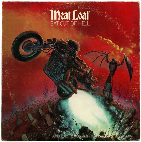Copertina album meatloaf - copertina, bat