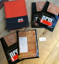 LOTTO 5 calze da reggicalze PRM Contea Nylon abricot 1962 15 den seamless n.62