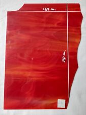 LASTRA VETRO ARTISTICO per CREAZIONI TIFFANY/MOSAICO 28x17,7cm/Rif.23