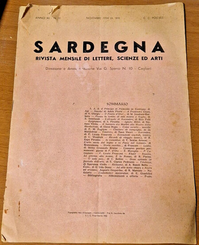 Sardegna mensile lettere - sardegna,