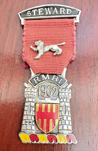 Rmbi steward jewel 1962 - rmbi,