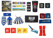 WWE WRESTLING FASCE E POLSINI ORIGINALI.SCEGLI IL TUO PREFERITO