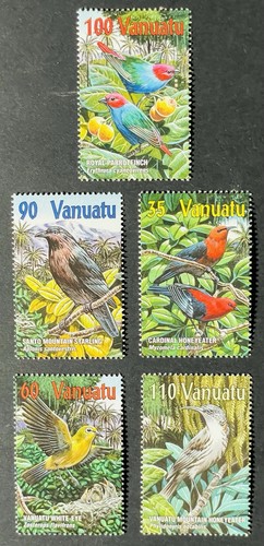 2001 vanuatu uccellini set - 2001,