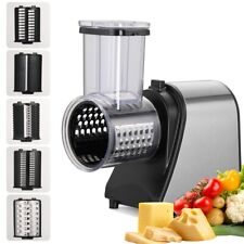 Grattugia elettrica per verdure grattugia da cucina in acciaio inox tagliaverdure affettatrice elettrica