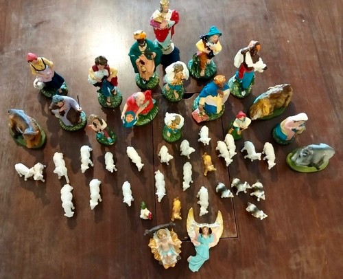 Presepe vintage statuine - presepe,