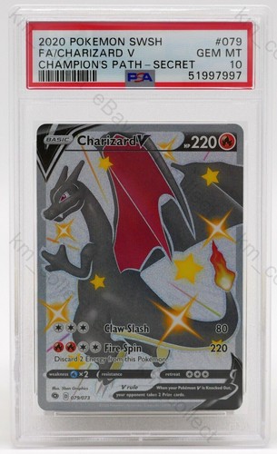 Shiny charizard secret rare - shiny, v