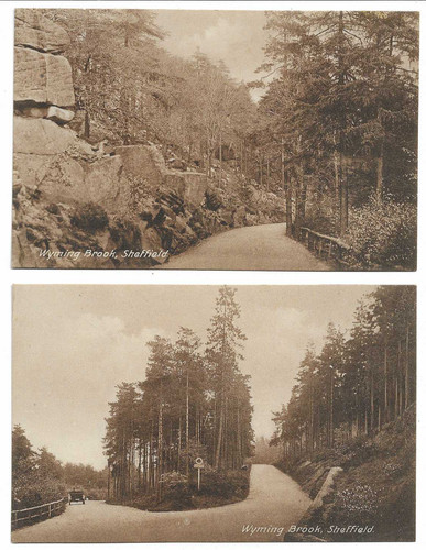 Vintage postcards wyming - 2,