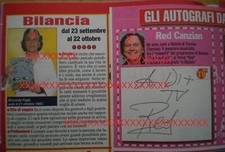 RED CANZIAN E RICCARDO FOGLI: I DUE BASSISTI DEI POOH. AUTOGRAFO E OROSCOPO