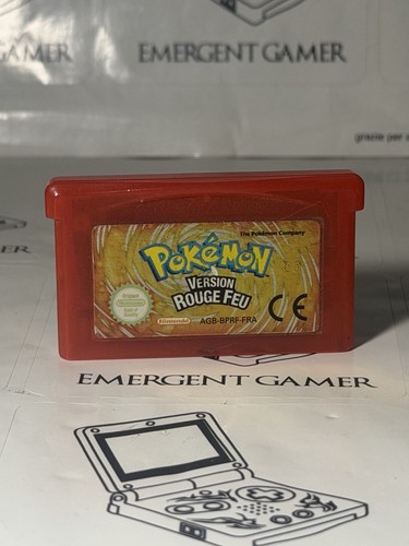 Pokemon version rouge feu - feu, game