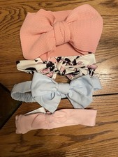 Set di 4 fiocchi per capelli