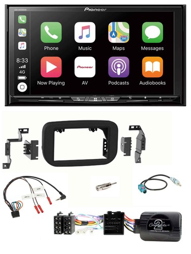 Pioneer 2din volante usb - 2din, dab