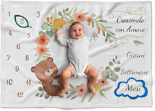 Coperta Mesi Neonato per Foto