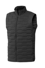 Gilet imbottito con zip intera