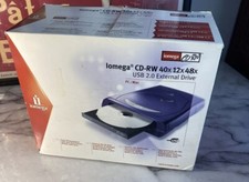 NUOVA UNITÀ ESTERNA IOMEGA CD-RW 40X12X48X USB 2.0