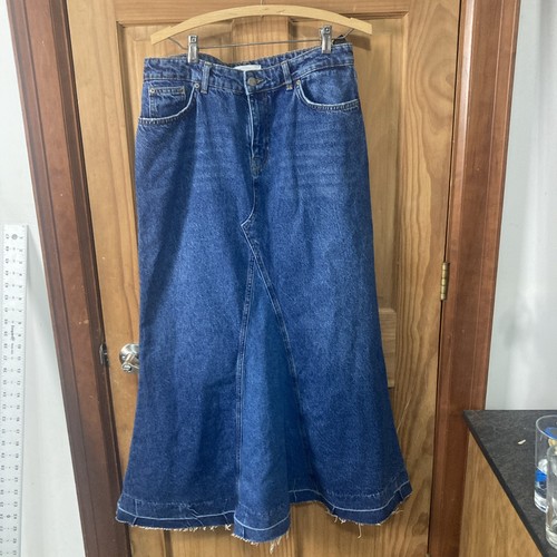 Maxi gonna zara denim - maxi,