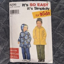 modelli da cucire semplicity 8296