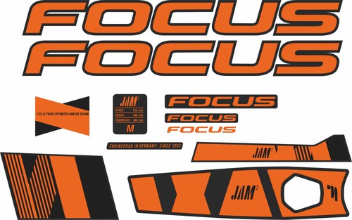 Adesivi telaio focus jam - focus, 6.7