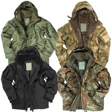 Protezione Umidità Giacca Con Pile S-3XL US Army Inverno a Vento Mil-Tec Parka