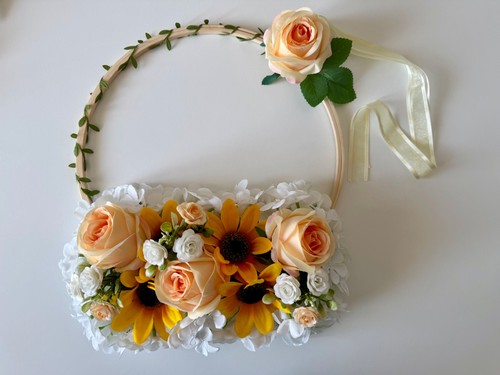 Ghirlanda floreale handmade - ghirlanda,