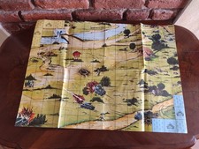 DGA SOLDATINI   ATLANTIC  MAPPA TERRENO DI GIOCO  1/72  VINTAGE