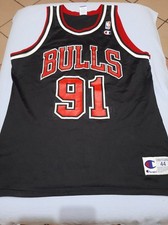Canotta NBA Chicago Bulls Dennis Rodman Champion vintage anni ’90 taglia 44 (M)
