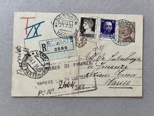 Intero postale 30c michetti - q),