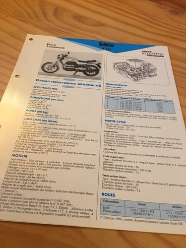 Bmw k100 100 1000 - bmw, 1983