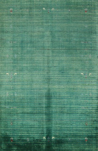 Tappeto lana verde alta - verde,