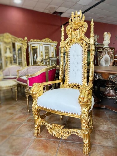 Trono poltrona reale legno - in,