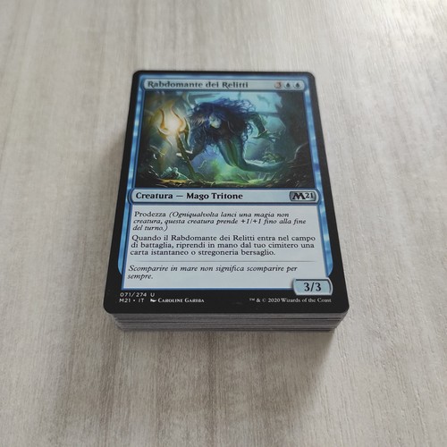 Mazzo magic blu monocolore - blu,