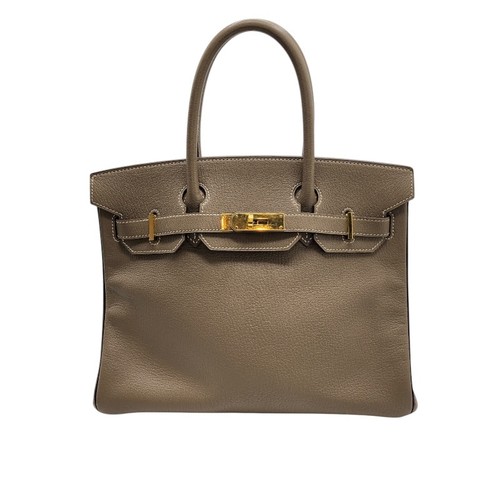 Hermes birkin purple chevre - hermes,
