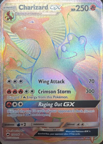 Pokemon charizard - gx, (segreto)