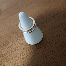 Collezione anelli Tiffany Co. Atlas argento 925 misura rara: (US5,75) (EU51)