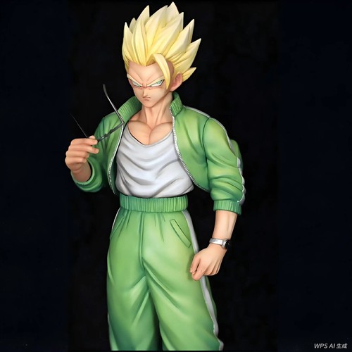 Action figure super saiyan - action,