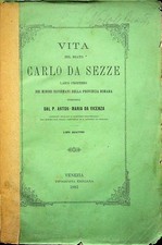 Vita del beato Carlo da Sezze