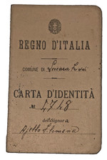 Carta Identità Regno