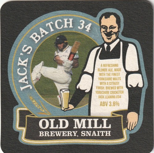 Beer mat old mill brewery - -,