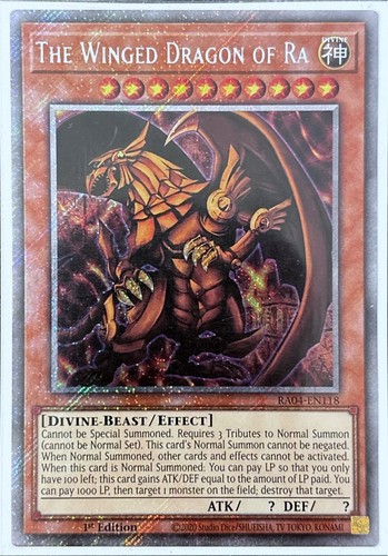 The winged dragon ra - the,