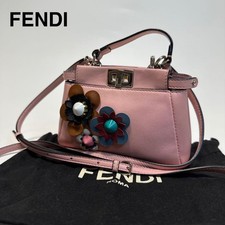 Borsa a tracolla FENDI Flower