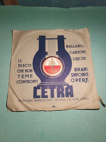 Disco grammofono giri 12 - disco, giri-12"