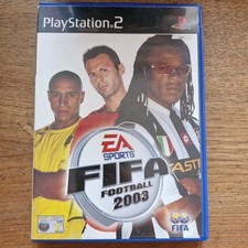 FIFA FOOTBALL 2003 PS2 PLAYSTATION 2 COMPLETO VERS ITA