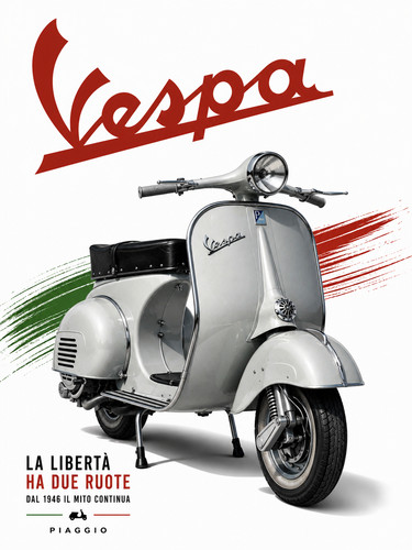 Vespa vintage poster - vintage,
