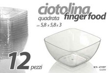 SET 12 CIOTOLINA FINGER FOOD