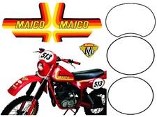 Kit adesivi Maico 250 anno