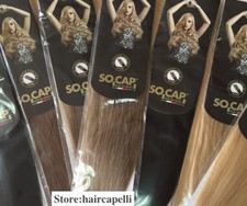 Extension Socap Original 200 ciocche naturali 100% tutti i colori 50/55cm