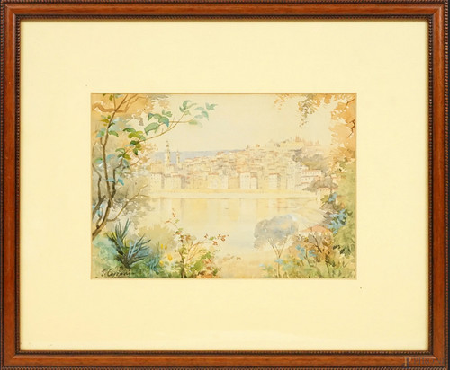 Dipinto acquerello salomon - dipinto,
