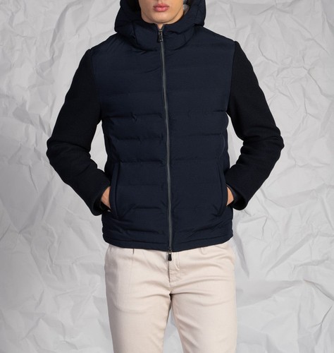 Piumino uomo con - cappuccio, e