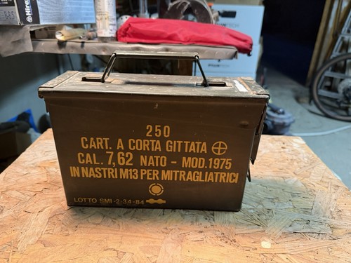 Cassetta militare munizioni - cassetta,