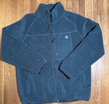 Autentica giacca verde in pile