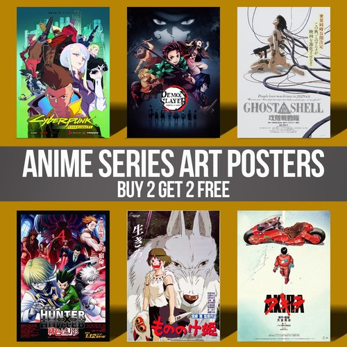 Poster anime classici wall art - poster,
